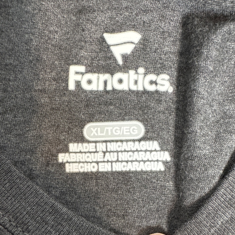 Fanatics Men's Charcoal Super Bowl LVIII Long Sleeve Tee - Picture 3 of 5